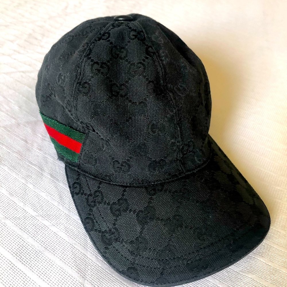 Gucci baseball cap - black